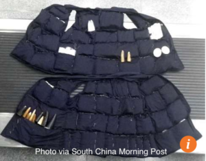 Wildlife smuggling vests